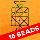 Sholo Guti (ষোল গুটি) - 16 Beads-icoon