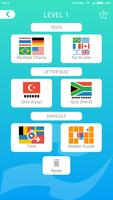 세계 국가 깃발 : 추측 퀴즈 & 퍼즐 - 지리 게임 스크린샷 1