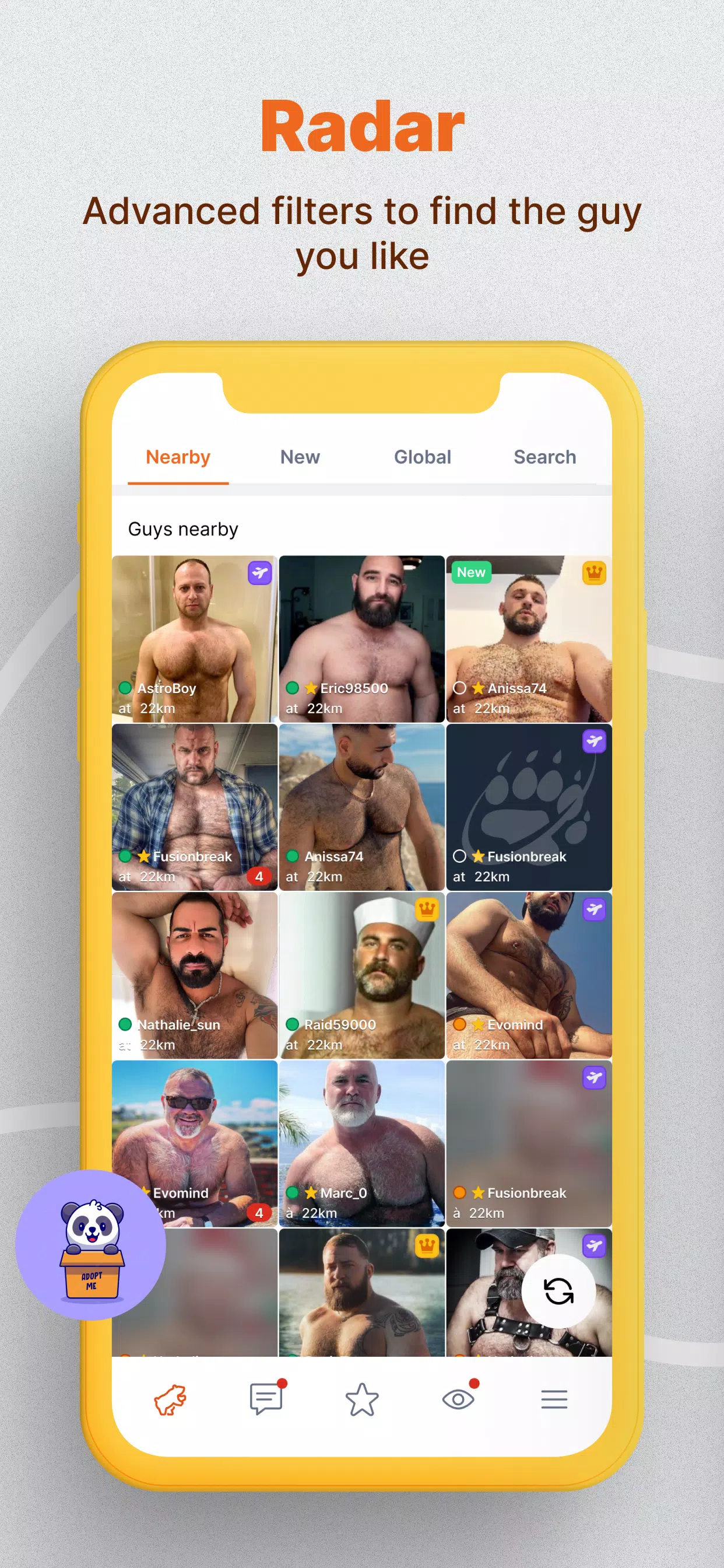 Gay namoro para homens, Adanel – Apps no Google Play