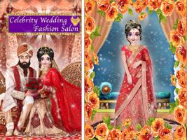 Celebrity Wedding Fashion fun-poster