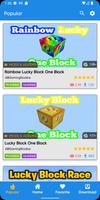 Lucky Block Mods โปสเตอร์