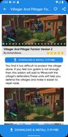 Villagers Mods تصوير الشاشة 1