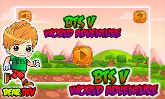 BTS V World Adventure Cartaz