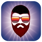 Beardman Photo Editor - Man Hair Style / Mustache. 圖標