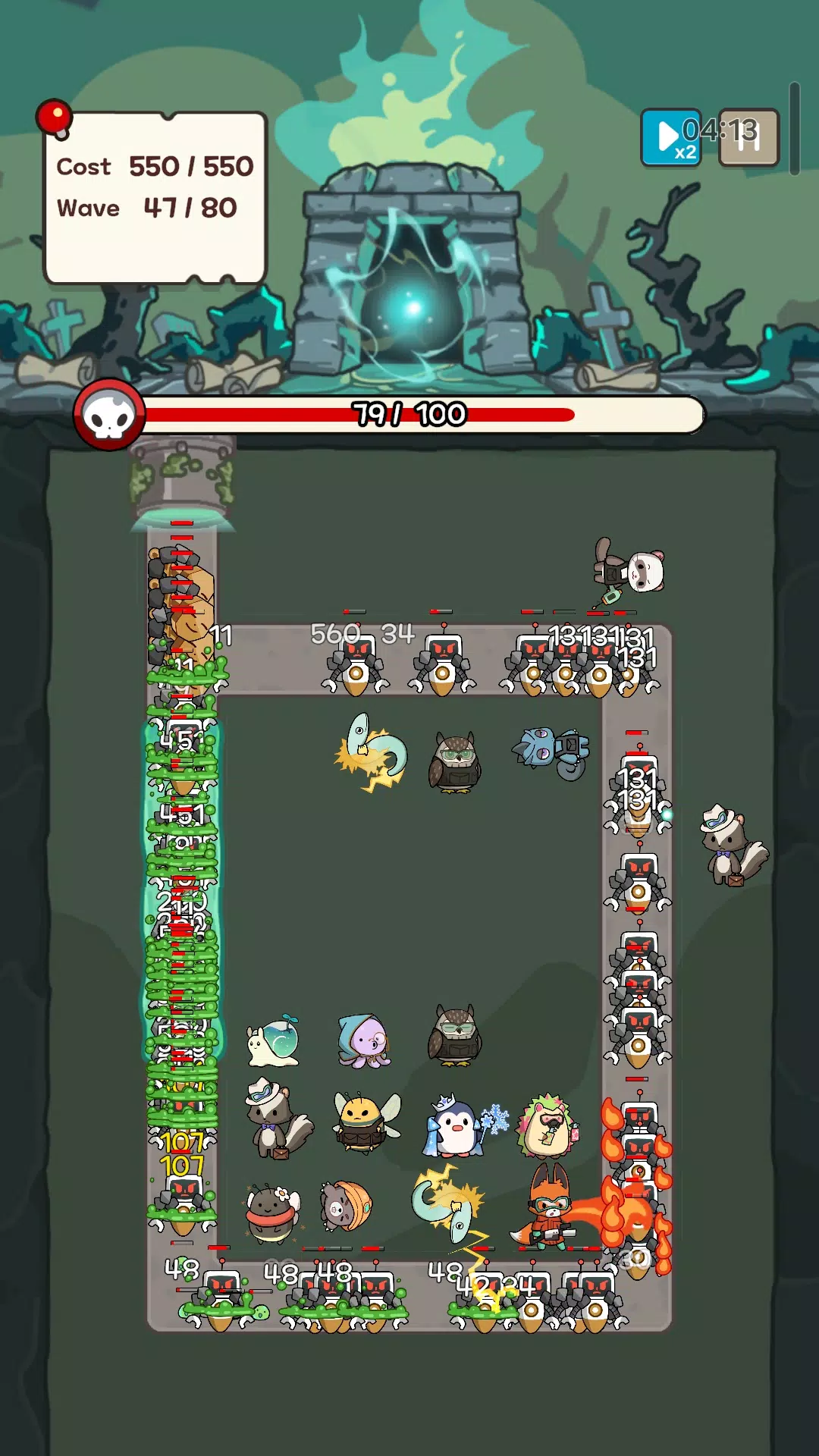 Pipe, Inc. : 动物塔防