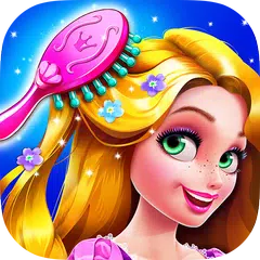 Long Hair Princess Hair Salon APK Herunterladen