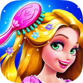 Long Hair Princess Hair Salon иконка