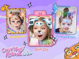 Crazy Animal Selfie Filters ポスター