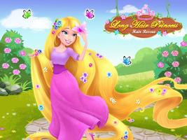 Long Hair Princess - Prince Re-poster