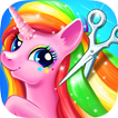 آیکون‌ Rainbow Pony Makeover