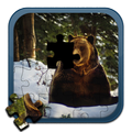 Jigsaw for Bear game Puzzle