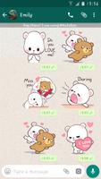 Lovely Bears Stickers For Whatsapp - WASticker 스크린샷 3