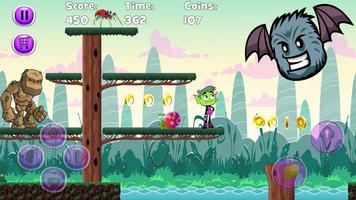 Beast Boy Adventure Run Jungle Adventure Run تصوير الشاشة 1