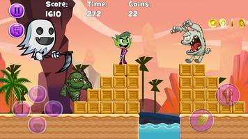Beast Boy Adventure Run Jungle Adventure Run تصوير الشاشة 2