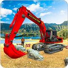 Excavator Crane Drive Sim ikona