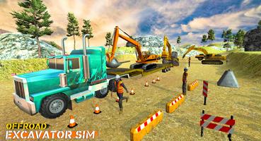 Excavator Crane Drive Sim capture d'écran 1