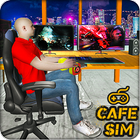 ikon Game Kafe Cyber Simulator