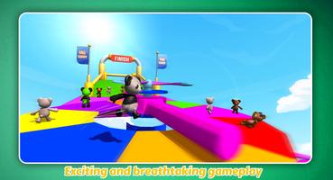 Stumble Run Fall  Fun Juego 3D captura de pantalla 2