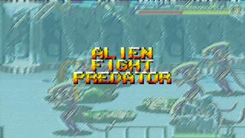 Alien Battle With Predator - B Affiche