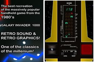 Galaxy Invader 1000 Retro Game screenshot 2