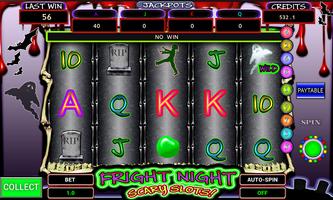 Fright Night™ Scary Slots captura de pantalla 1