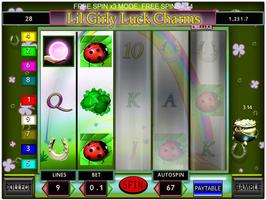 برنامه‌نما Lil Girly Charms Slot machine عکس از صفحه