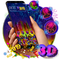 Beautiful City New Year Fireworks Gravity Theme