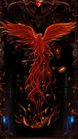 Beautiful Fire Phoenix Theme-poster