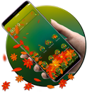 Beautiful Orange Flowers Gravity Theme APK