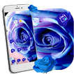 Beautiful Purple Elegant Rose Theme