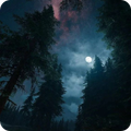 Beautiful Night Sky Wallpaper