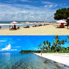 belles plages en Indonésie icône