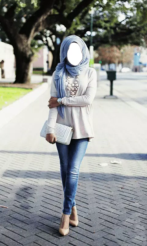 Hijab Jeans Beauty Photo Frames for Android - APK Download