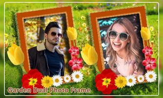 Garden Dual Photo Frames Affiche