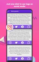 Meilleur hashtags - Taggy capture d'écran 2