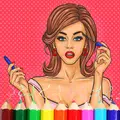 Beauty Coloring Book for Girls