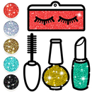 Glitter MakeUp Set Coloring APK