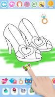 Glitter Beauty Coloring Pages ภาพหน้าจอ 2
