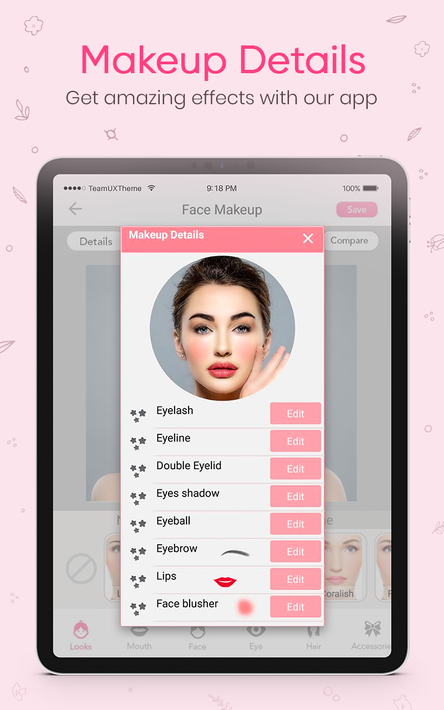 Beauty Face Makeup Photo Editor, Selfie & Makeover screenshot 9