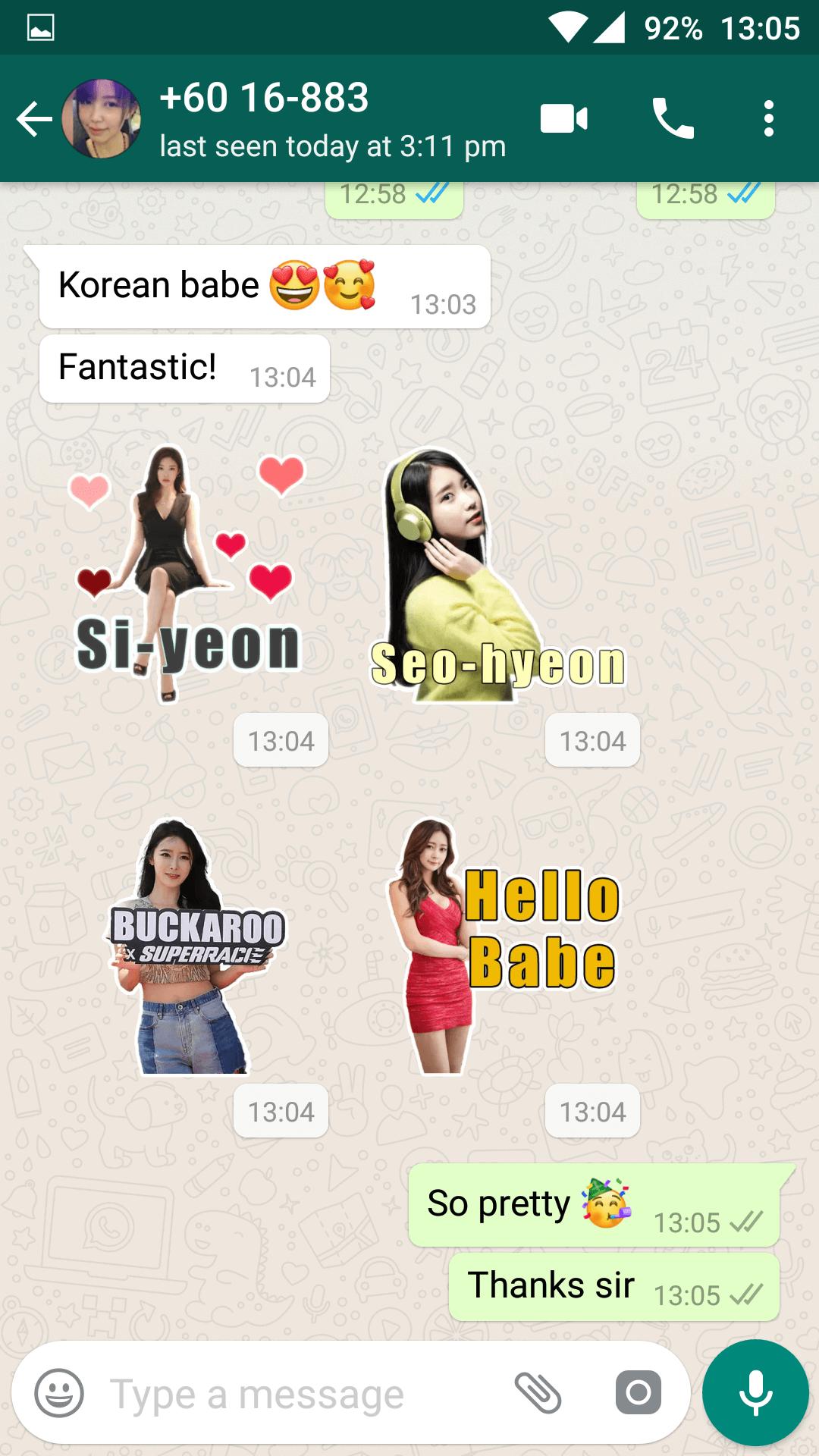 Beautiful Sexy Girls Stickers For Whatsapp For Android Apk Download