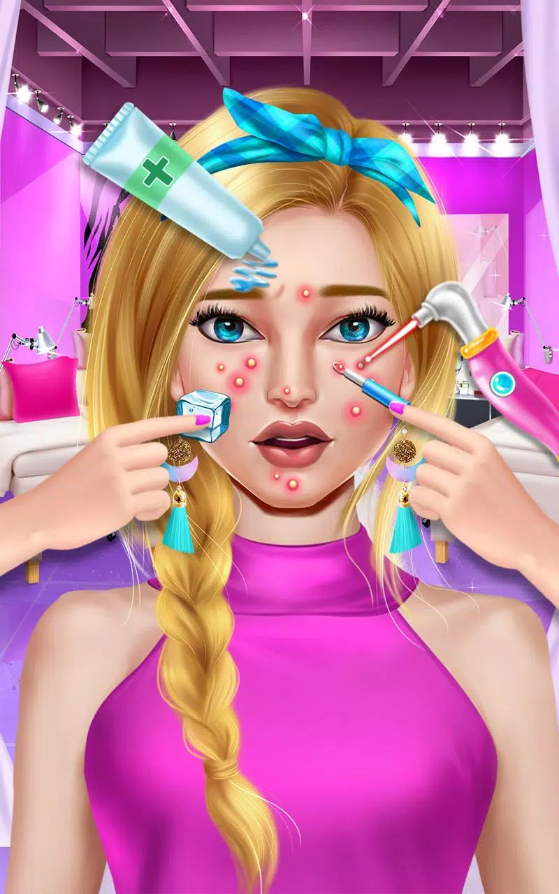 JOGO MAKEUP ARTIST PIMPLE SALON - JOGO DE MAQUIAR 