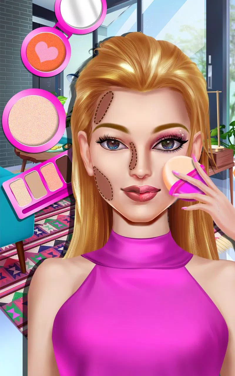 JOGO MAKEUP ARTIST PIMPLE SALON - JOGO DE MAQUIAR 