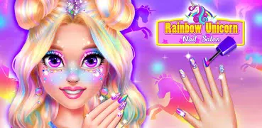 Rainbow Unicorn Nail Beauty Ar