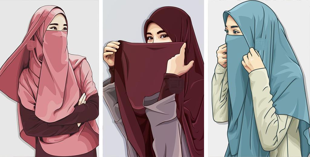 Wallpaper of Muslimah Cartoon HD Photos for Android - APK ...