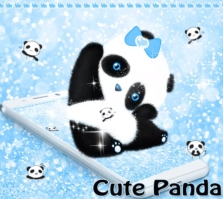 Blue Love Panda Wallpapers Theme HD APK pour Android Télécharger