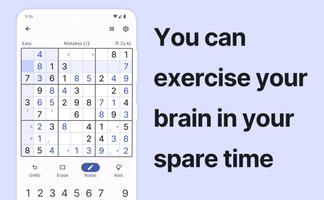 Sudoku: Simple - Brain Puzzle capture d'écran 1