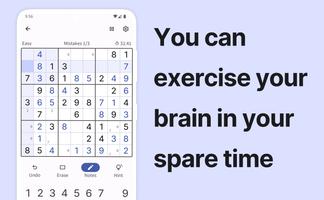 Sudoku: Simple - Brain Puzzle تصوير الشاشة 1
