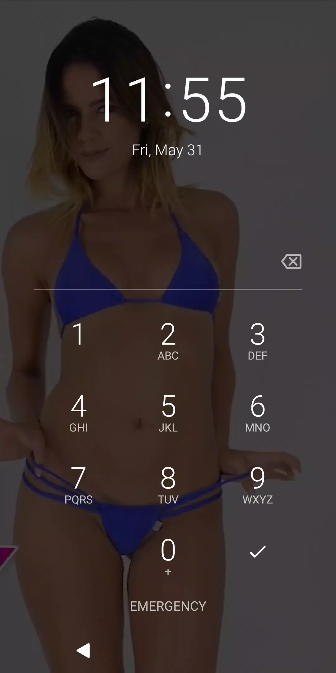 Descarga de APK de Hot Girl In Blue Bikini Video Wallpaper para Android