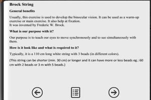 Vision Therapy Handbook capture d'écran 2