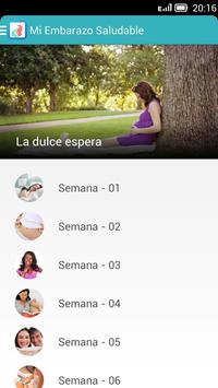 Embarazo Saludable 海报
